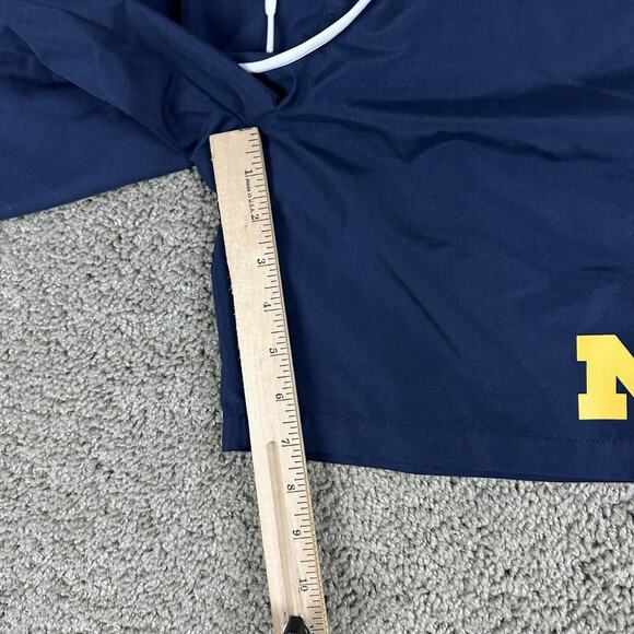 Michigan Wolverines Swim Trunks Mens Medium Navy NCAA College Mesh Liner G-III - Picture 3 of 12